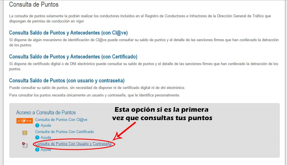 Validación DGT